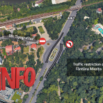 Additional traffic restrictions at Fântâna Miorița